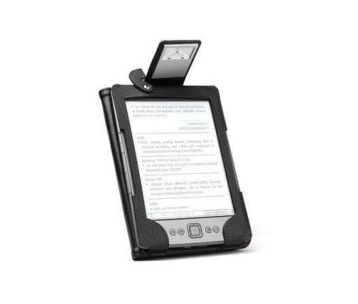 Amazon Kindle 4/5 fekete tok LED világítással