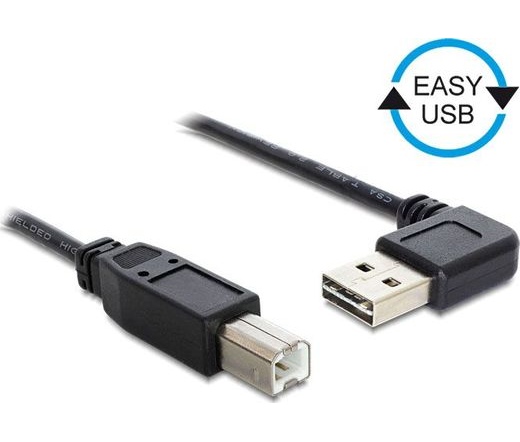 Delock EASY-USB 2.0 A 90° > B 2m