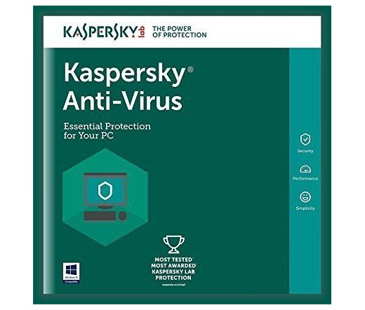 Kaspersky Anti-Virus HUN 3 felh. 1 év