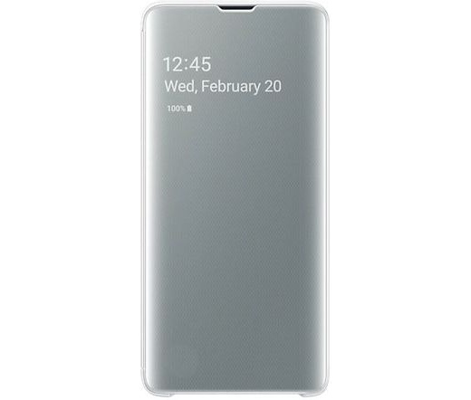 Samsung Galaxy S10 Clear View tok fehér