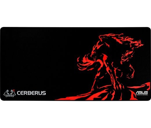 Asus Cerberus Mat XXL fekete-piros
