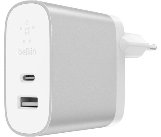Belkin BOOST↑CHARGE™ 27W USB-C™ + 12W USB-A töltő