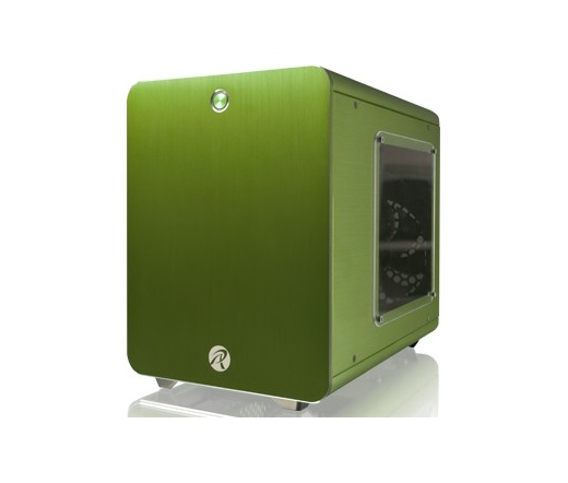 RAIJINTEK METIS Mini-ITX Zöld Ablakos