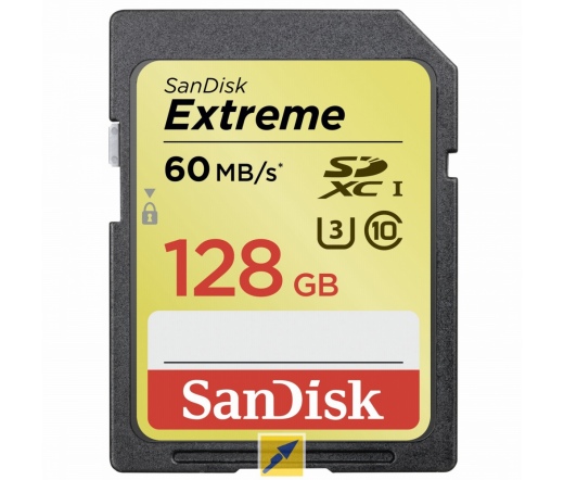 SanDisk Extreme SD UHS-I CL10 60MB/s 128GB