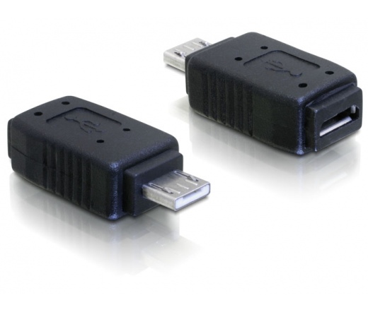 Delock USB micro-A+B female -> USB micro-A male