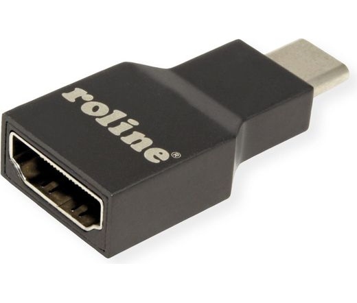 Roline USB Type-C - HDMI szürke kijelzőadapter