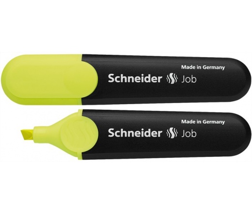 Schneider Szövegkiemelő, 1-5 mm, "Job 150", sárga
