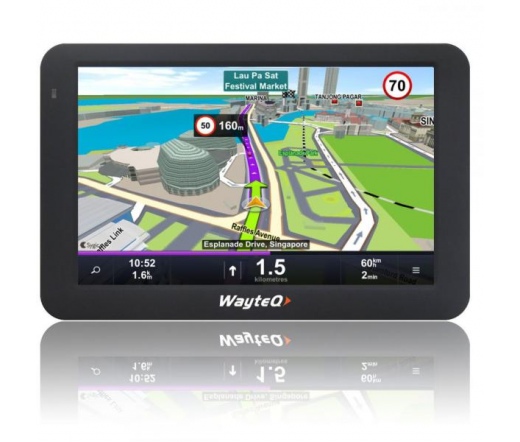 WayteQ Gps x995 7" GPS navigáció + Sygic Full EU