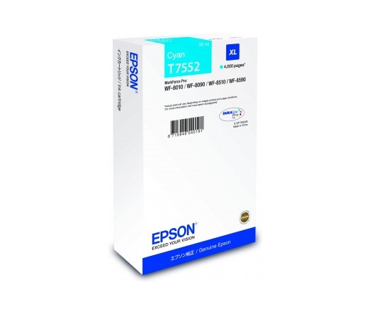 Epson patron T7552 XL CYAN