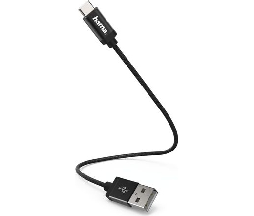 Hama USB 2.0 Type-C / A 0,2m