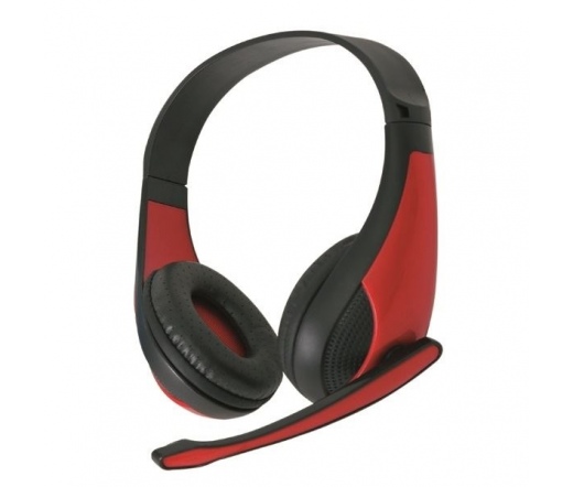 OMEGA Freestyle Headphone FH4008R Piros