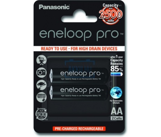 Eneloop Pro 2db AA 2500mAh