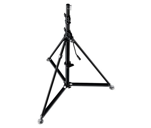 Manfrotto Stainless Steel Super Wind Up fekete