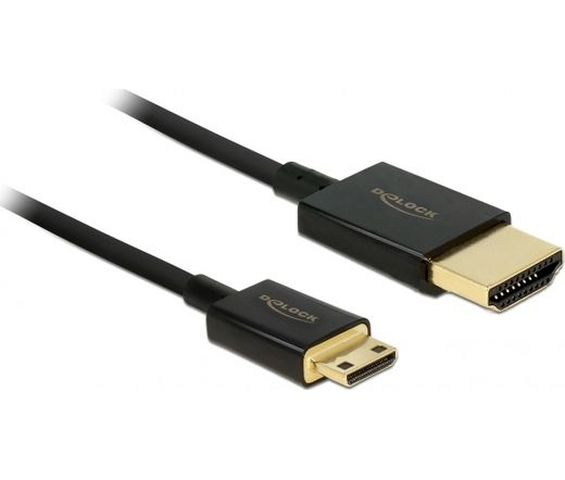 Delock HDMI HS+Ethernet > Mini-C prémium 3m