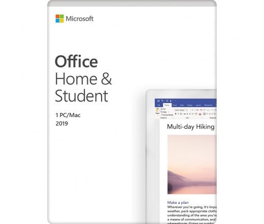 MS Office 2019 Home & Student ENG 1 felhasználó