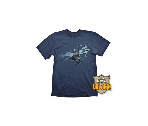 DOTA 2 T-Shirt "Drow Ranger + Ingame Code", L