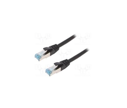 Logilink Cat6A S/FTP PUR Patch 15m fekete