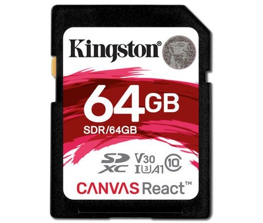Kingston Canvas React SDXC 64GB