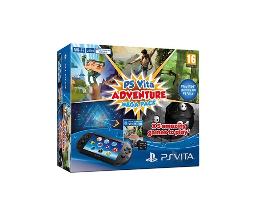 Sony PS Vita Adventures Megapack + Mortal Kombat X