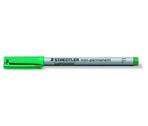 Staedtler Alkoholmentes marker , OHP, 0,6 mm, zöld