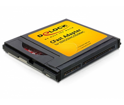 Delock CFast adapter SD / MMC memóriakártyákhoz