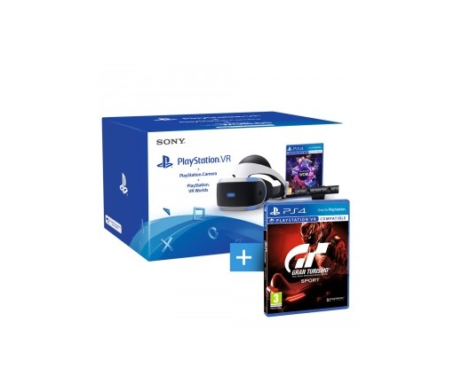 Sony PS4 VR Csomag - Kamera, GTS, VR Worlds