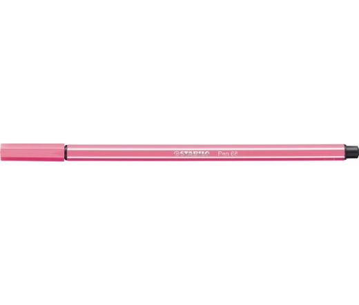 Stabilo Rostirón, 1 mm, "Pen 68", halvány rózsaszí
