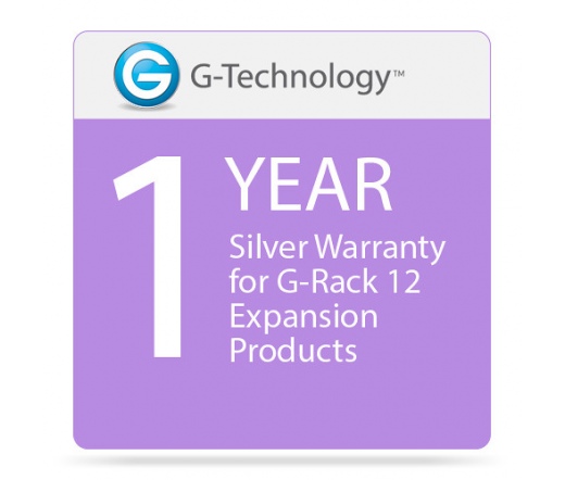 G-Technology G-Rack 12 EXP Support 1-Year  Silver