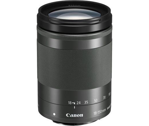 Canon EF-M 18-150mm f/3.5-6.3 IS STM fekete