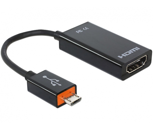 Delock SlimPort / MyDP apa > HDMI + microUSB anya