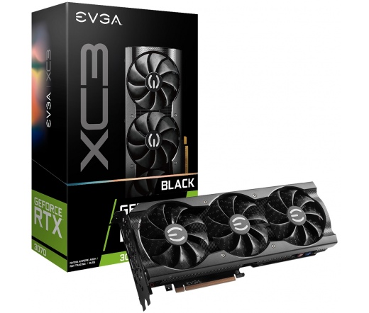 EVGA GeForce RTX 3070 XC3 Black Gaming 8GB LHR
