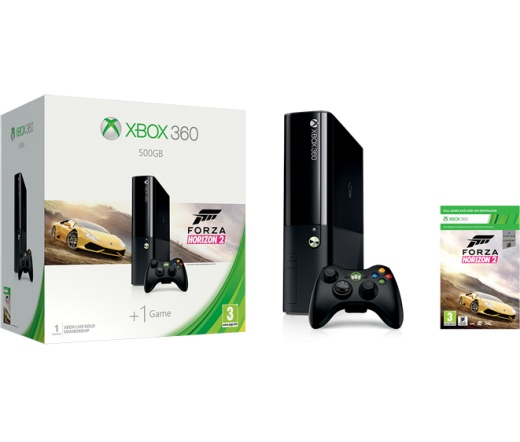 Microsoft Xbox 360 E 500GB + Forza Horizon 2