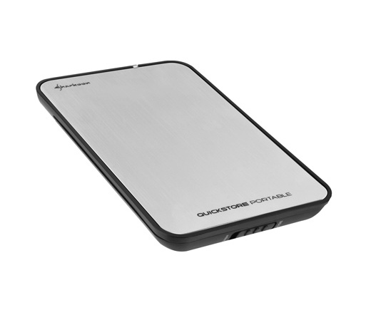 Sharkoon QuickStore Portable Pro 2,5" ezüst