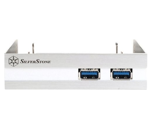 SilverStone SST-FP36-E USB 3.0 panel ezüst