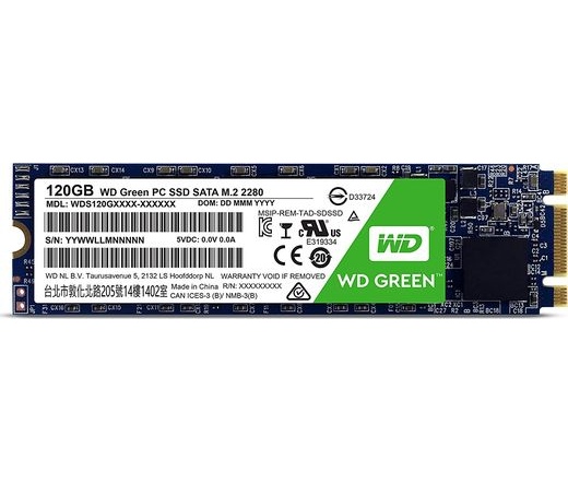 WD Green M.2 2280 120GB