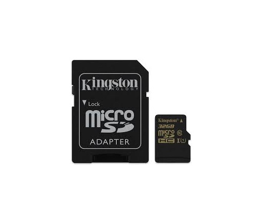 Kingston MicroSD 32GB Adapterrel CL10 UHS-I