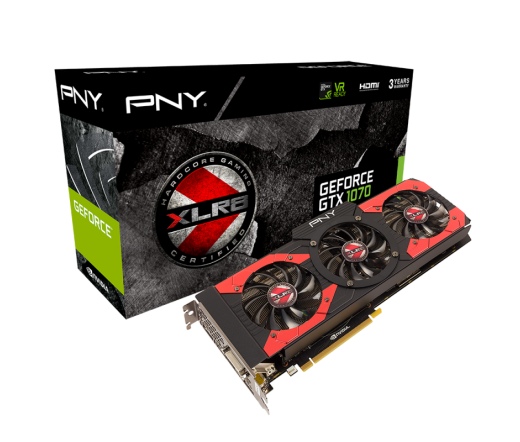 PNY GeForce GTX 1070 XLR8 Gaming OC