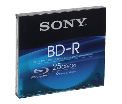 Sony 25GB BD-R Slim Case