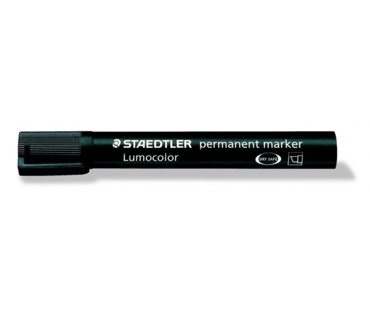 Staedtler Alkoholos marker, 2-5 mm, vágott, Fekete