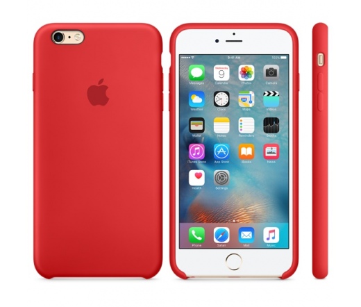 Apple iPhone 6s Plus szilikontok piros