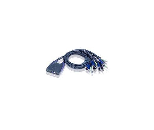 ATEN KVMP Switch 4-Port USB VGA/Audio Cable (1.8m)