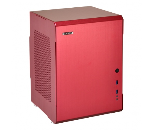 Lian Li PC-Q34 Mini-ITX Piros