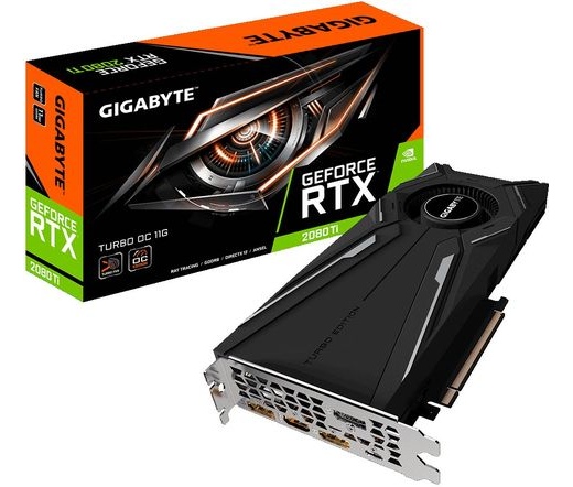 Gigabyte GeForce RTX 2080 Ti TURBO OC 11G r2.0