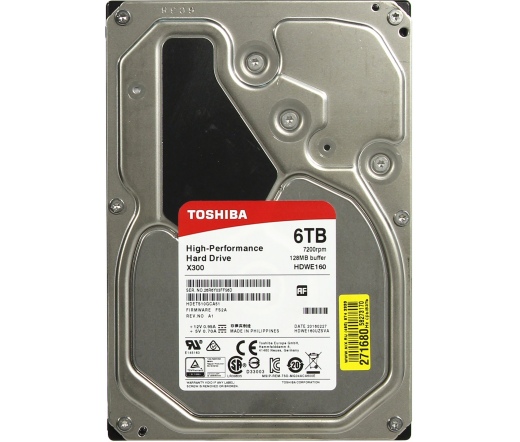 Toshiba X300 6TB 7200RPM 128MB