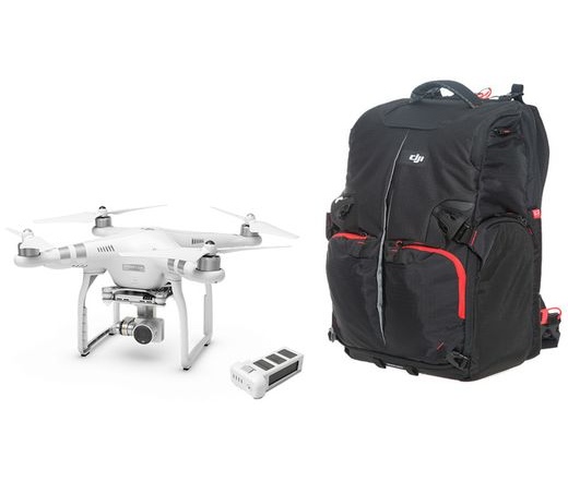 DJI Phantom 3 Advanced + Extra Battery + Backpack