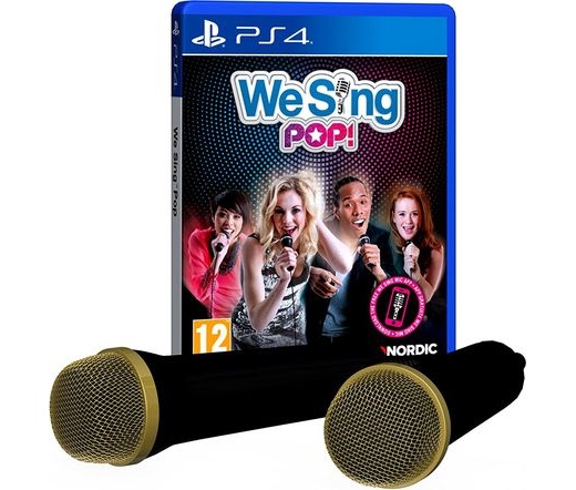We Sing Pop PS4 + 2 db mikrofon