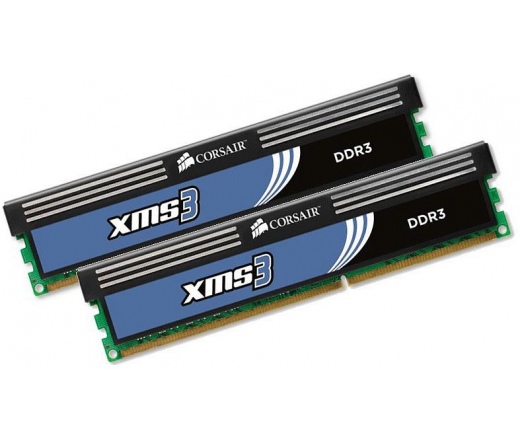 Bontott Corsair XMS3 DDR3 1600MHz 2x2GB memória