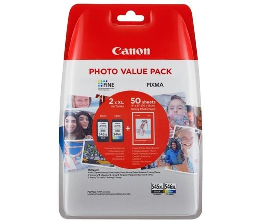 Canon PG-545XL/CL546XL Photo Value blister w/sec.