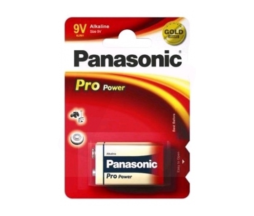Panasonic Pro Alkaline battery 6LR61/9V