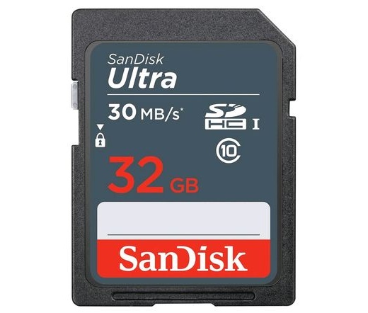 Sandisk Ultra SDHC UHS-I 30MB/s 32GB